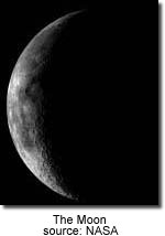 the moon - source: NASA