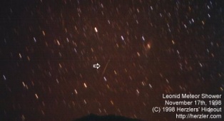 Leonid Meteor Shower Image 1